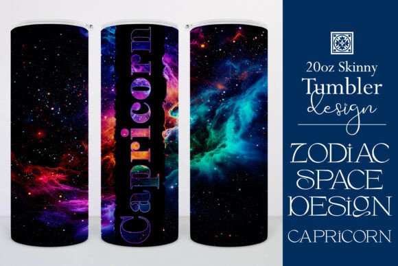 Capricorn Zodiac Space Tumbler Wrap 1: A Designer's Reality Check