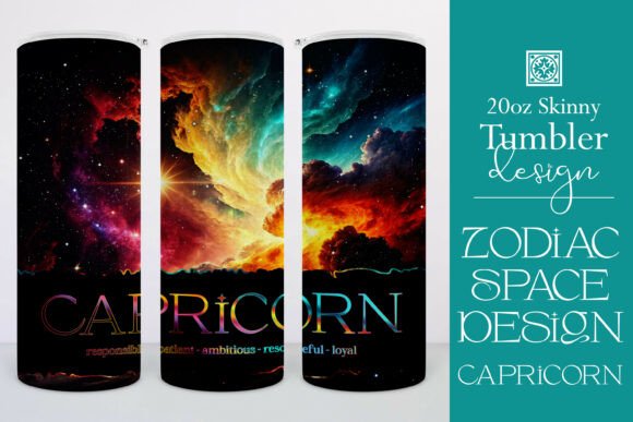 Capricorn Zodiac Space Tumbler Wrap 2: A Designer's Reality Check