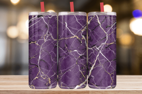 Deep Purple Marble Tumbler Wrap: A Designer's Review