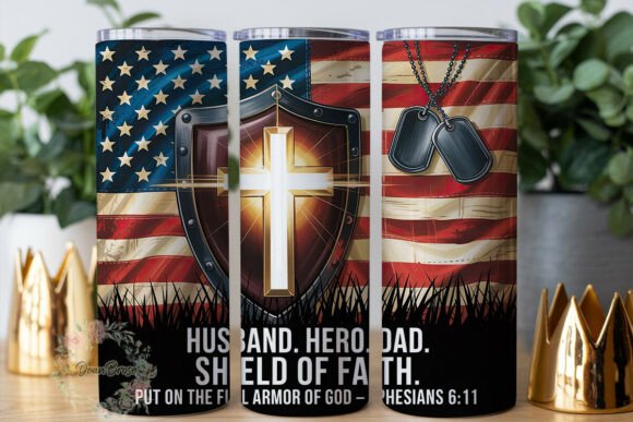 Husband Hero Dad Shield of Faith Tumbler Review