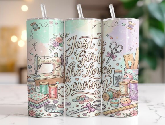 Just a Girl Who Loves Sewing Tumbler: A Designer's Real-World Review