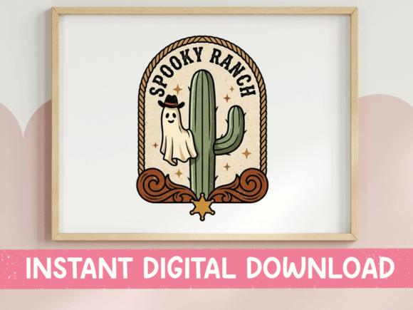 Spooky Ranch Ghost Cactus SVG Review