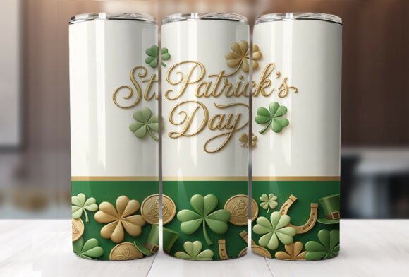 St Patricks Day Shamrock Tumbler Wrap Review